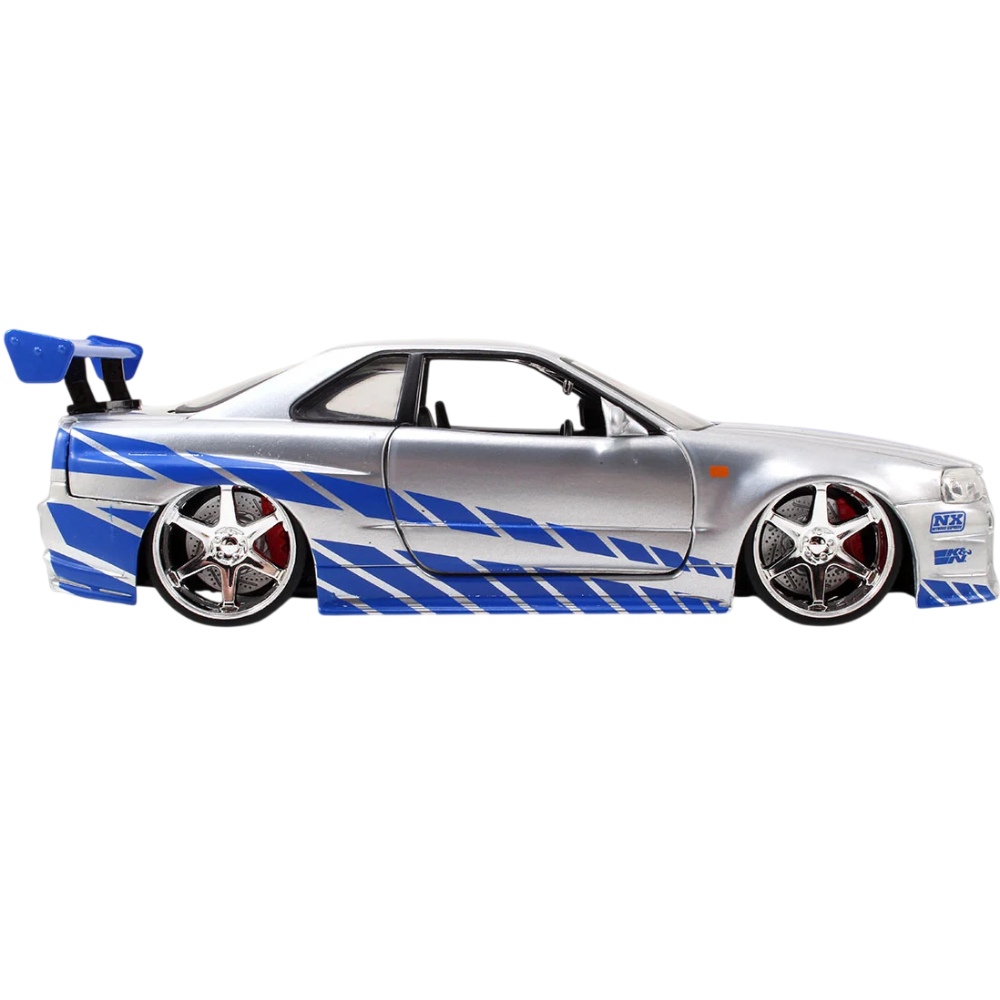 Автомодель JADA Форсаж Ніссан Скайлайн GT-R 2002 (9397158314R00) Вік від 8 років