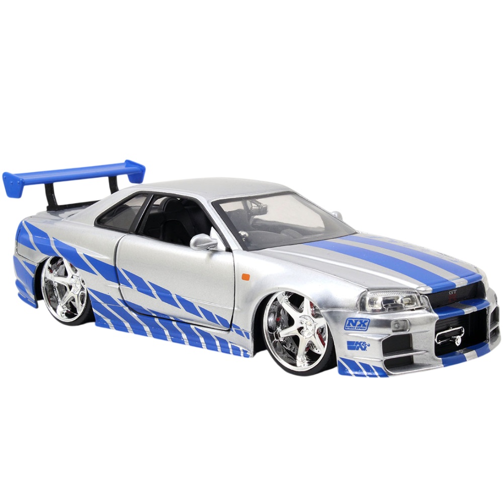 Автомодель JADA Форсаж Ніссан Скайлайн GT-R 2002 (9397158314R00) Вид моделі автомобіль