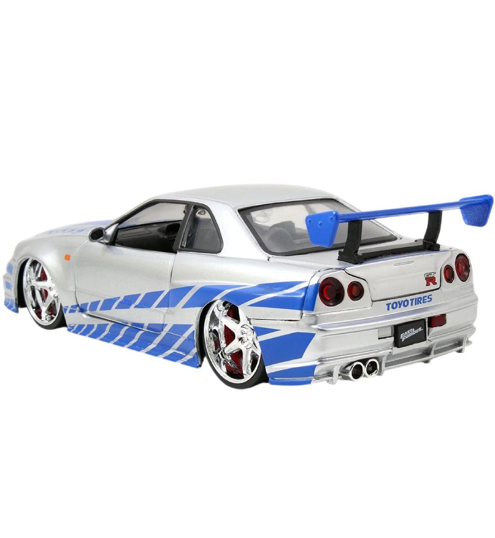 Автомодель JADA Форсаж Ніссан Скайлайн GT-R 2002 (9397158314R00) Марка авто Nissan