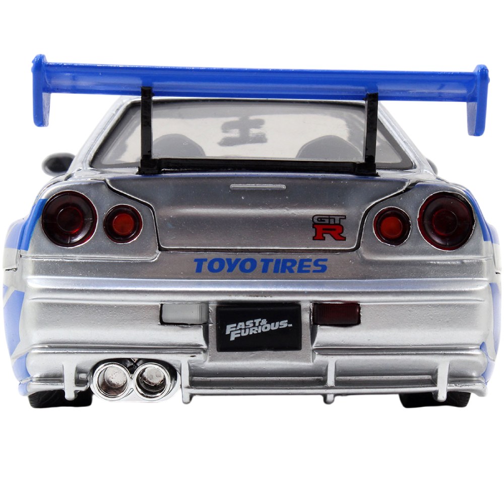 Фото Автомодель JADA Форсаж Ніссан Скайлайн GT-R 2002 (9397158314R00)
