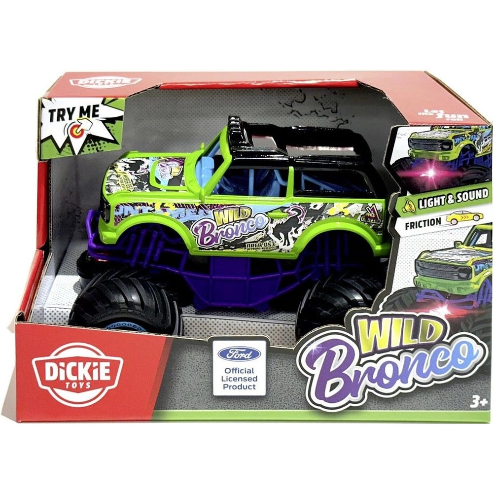 Машинка DICKIE TOYS Безумный Бронко (3764026) Возраст от 3 лет