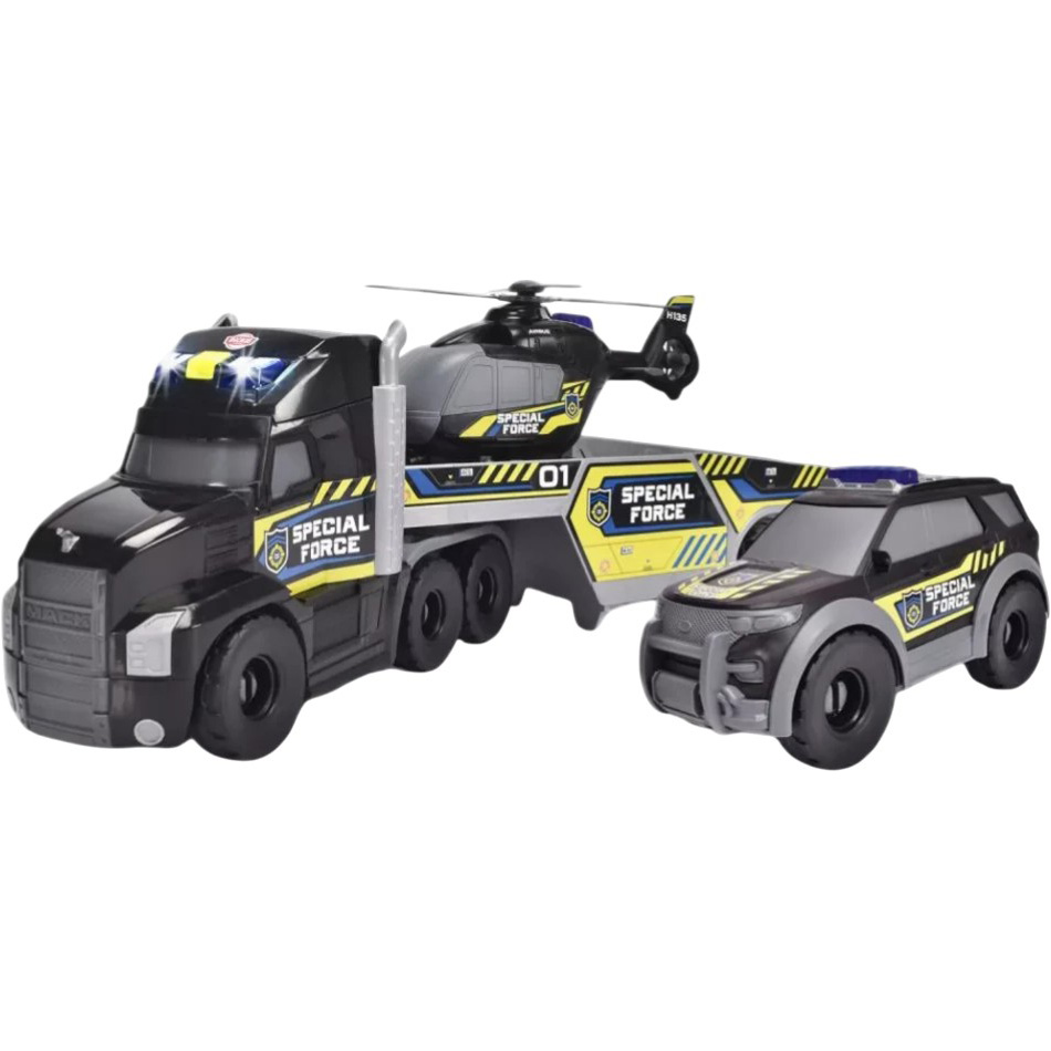 Ігровий набір DICKIE TOYS Спецпризначення Вантажівка з транспортом (3719034)