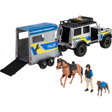 Игровой набор DICKIE TOYS Полиция. Перевозка лошадей (3717007)