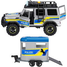 Игровой набор DICKIE TOYS Полиция. Перевозка лошадей (3717007)