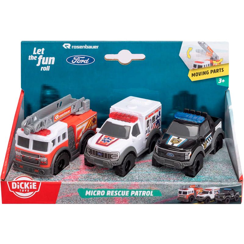 Игровой набор DICKIE TOYS Быстрое реагирование Микро (3712031) Возраст от 3 лет