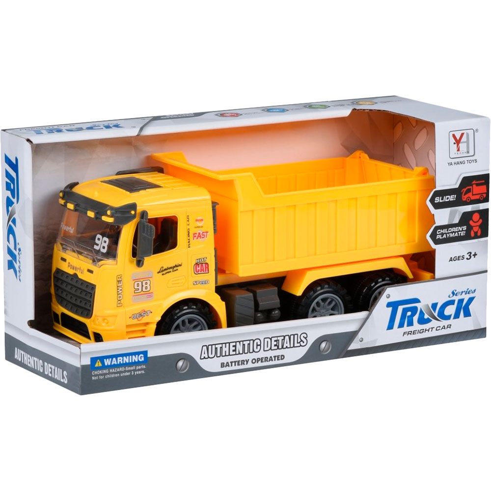 Самосвал желтый SAME TOY Truck (98-614Ut-1)