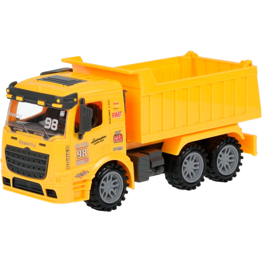 Самоскид жовтий SAME TOY Truck (98-614Ut-1) Вид іграшкової машини самоскид