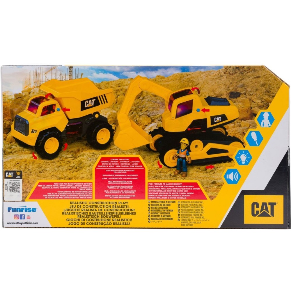 Машинка FUNRISE CAT Самоскид 30 см (83201) Живлення 3 x AA