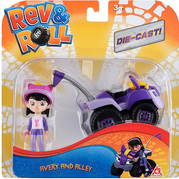 Внешний вид Игровой набор REV&ROLL Die Cast Avery & Alley (EU881021)