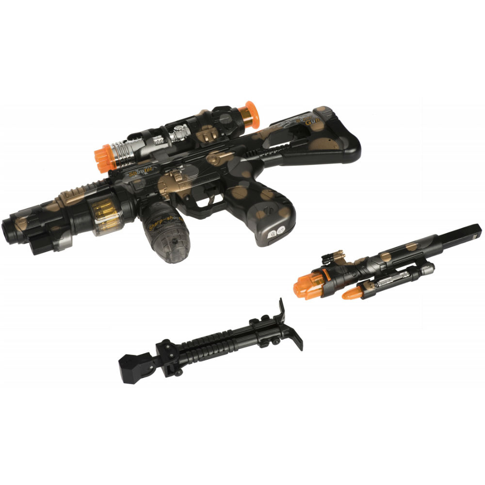 Автомат SAME TOY DF-15218BUt Особенности звуковые эффекты