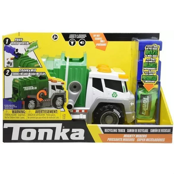 

Машинка TONKA МУСОРОВОЗ-МИКСЕР (6012), МУСОРОВОЗ-МИКСЕР со свет. и звук.эффектами