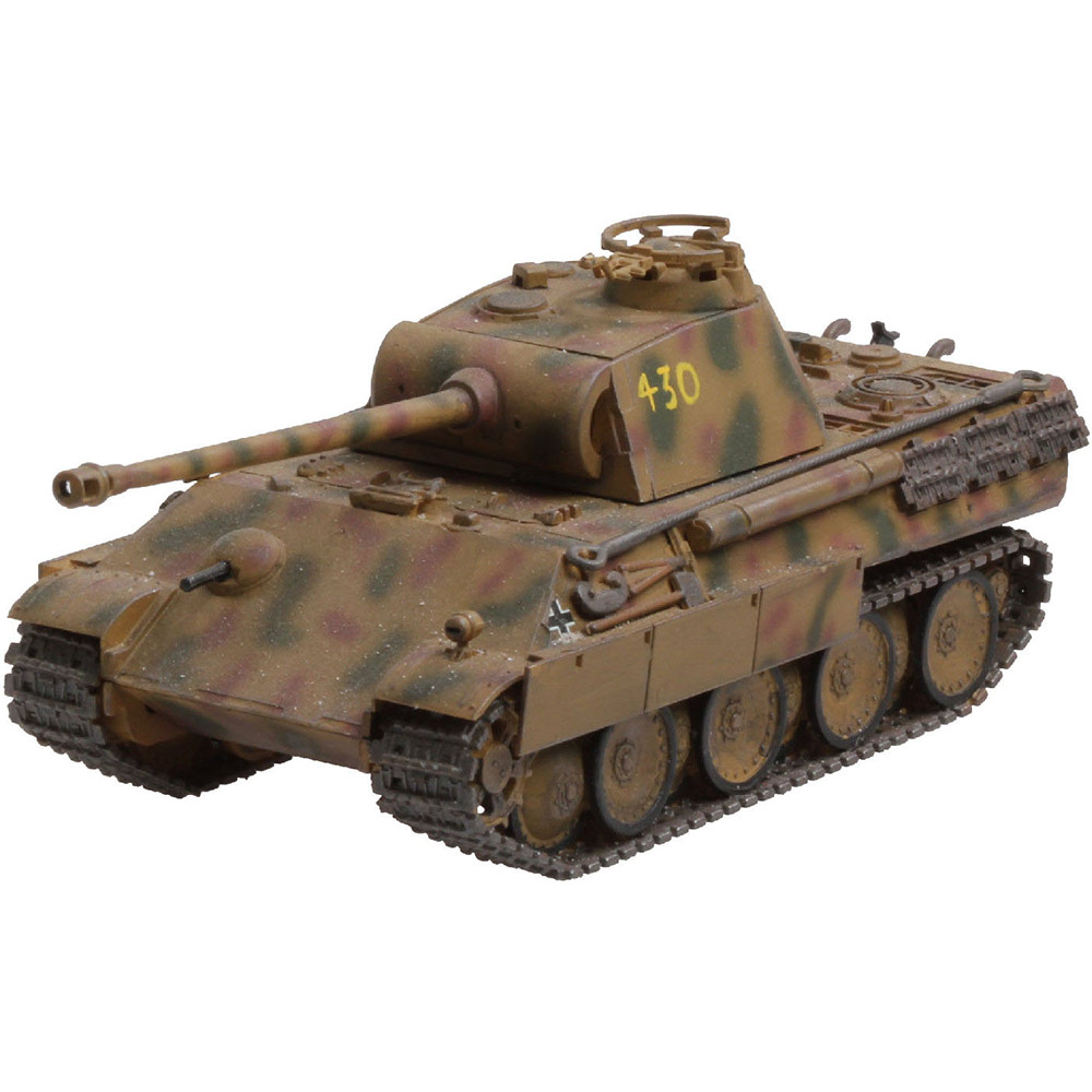 

Сборная модель Revell Танк Пантера масштаб 1:72 (RVL-03171), Танк Пантера уровень 4 масштаб 1:72