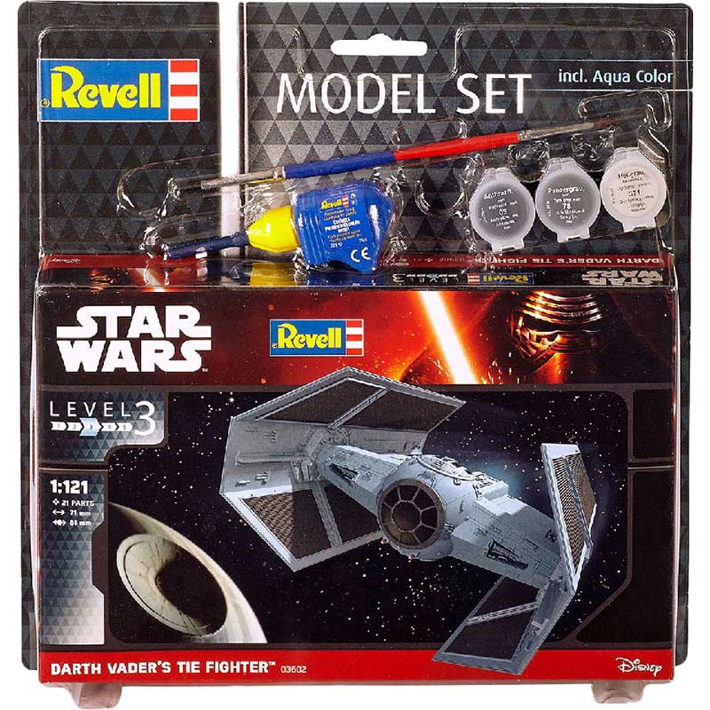 

Сборная модель Revell Звездный СИД-истребитель Дарта Вейдера 1:121 (RVL-63602), набір Зоряний СІД-винищувач Дарта Вейдера 1:121