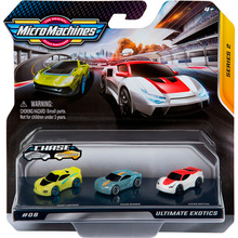Набор машинок MICRO MACHINES Автобан 3 шт (MMW0012)