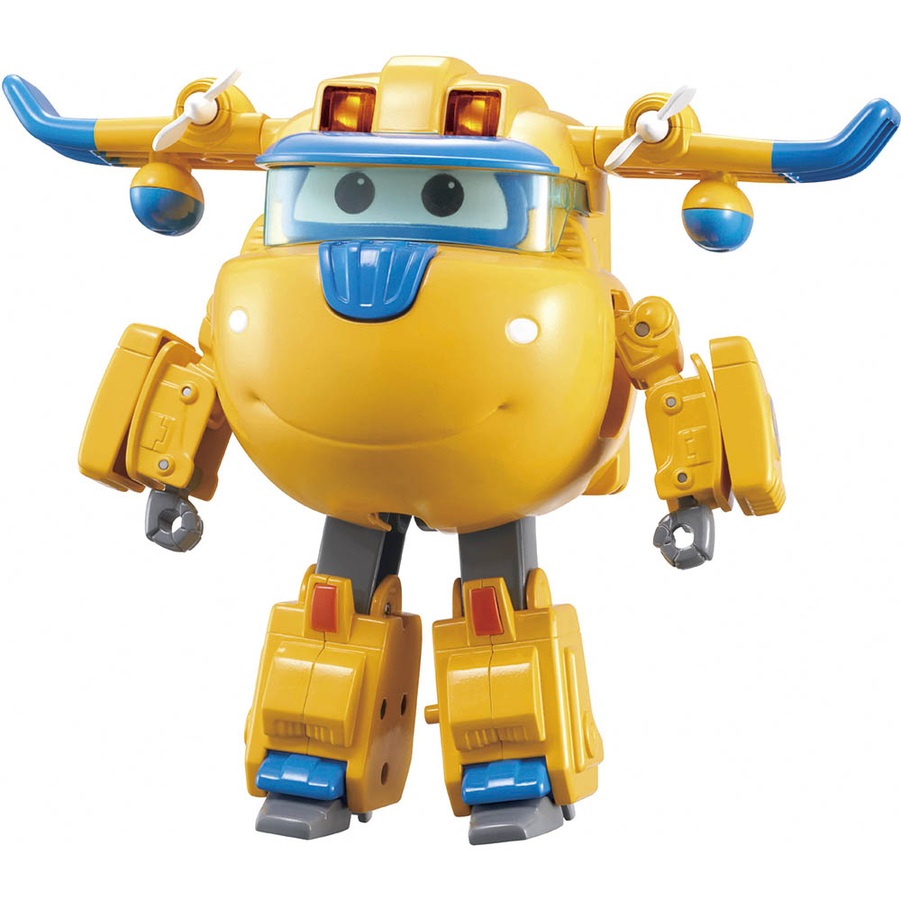 

Игрушка-трансформер SUPER WINGS Supercharge Lights&Sounds Donnie (EU740432), Ігрова фігурка-трансформер Supercharge