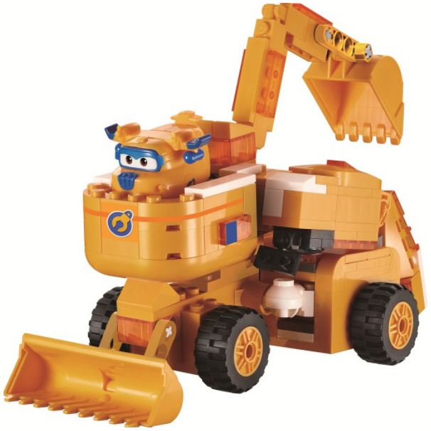 

Игрушка-трансформер SUPER WINGS Small Blocks 2-in-1 Buildable Transforming Vehicle Donnie (EU385007), Конструктор-трансф. Small Blocks 2-in-1