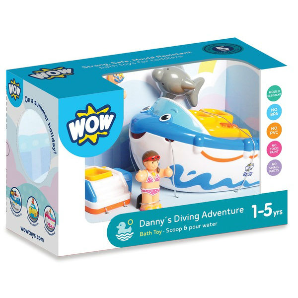 Лодка WOW TOYS Danny’s Diving Adventure (4010) Возраст от 1 года