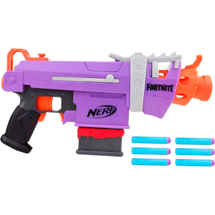 

Бластер HASBRO NERF FORTNITE SMG (E8977EU4), NERF бластер FORTNITE SMG (E8977EU4)