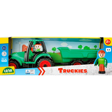 Машинка LENA Truckies Трактор с прицепом (1625)