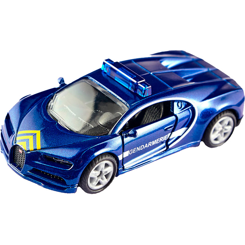 

Машинка Siku Полиция Bugatti Chiron 1:55 (1541), Поліцейська машина Bugatti Chiron (1541)