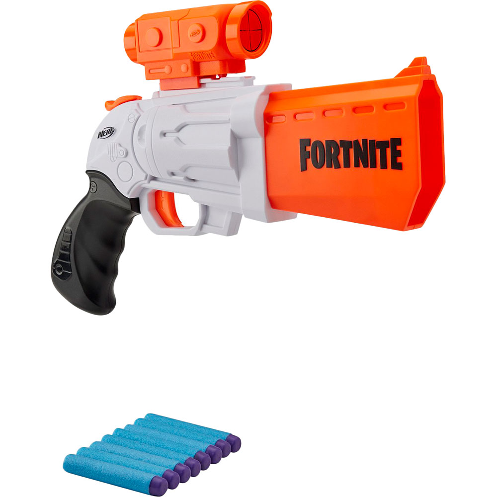 

Бластер HASBRO NERF FORTNITE SR (E9391EU4), NERF БЛАСТЕР FORTNITE SR з прицілом (E9391EU4)