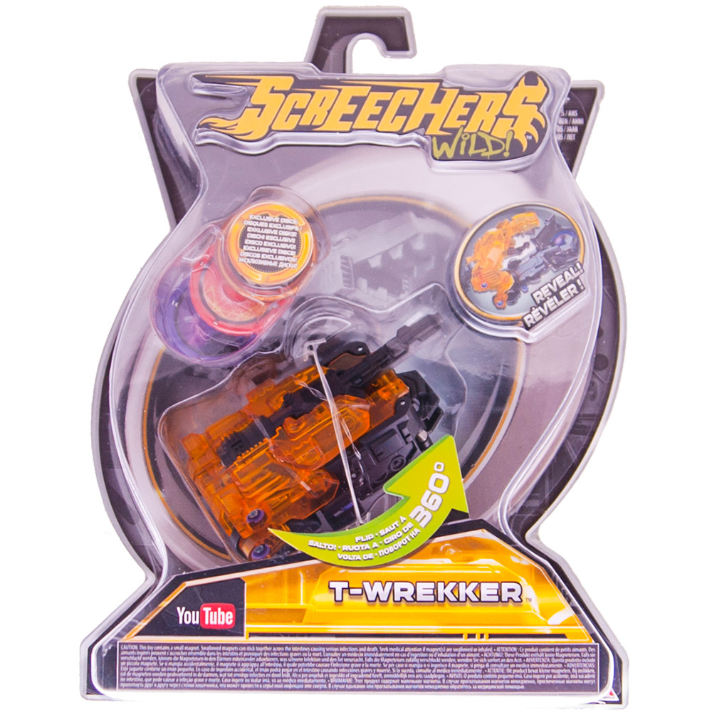 Трансформер SCREECHERS WILD L2 Ті-Реккер (EU683121) Матеріал пластик