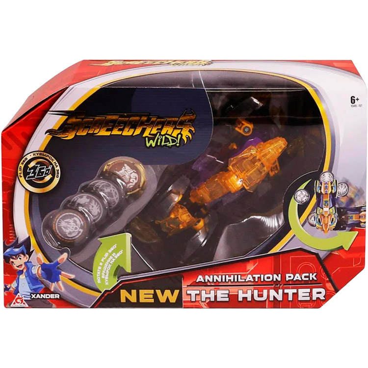 Трансформер SCREECHERS WILD S2 L3 Хантер (EU684501) Вік від 6 років