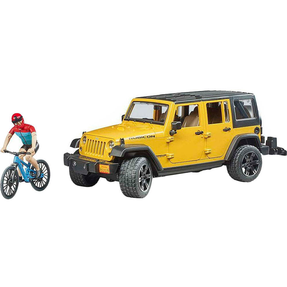 Машинка BRUDER Jeep Wrangler Rubicon (02543) Вік від 4 років