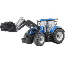 Машинка BRUDER Трактор New Holland з навантажувачем (03121)