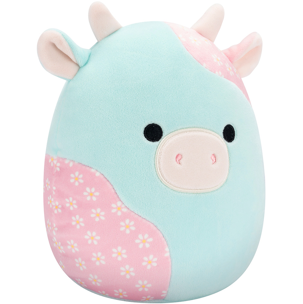 Мягкая игрушка SQUISHMALLOWS Мятная пастельная коровка 19 см (SQER01209) Тип игрушки животное