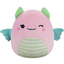 М'яка іграшка SQUISHMALLOWS Рожеве дино 19 см (SQER01212)