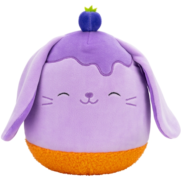 М'яка іграшка SQUISHMALLOWS Чорничний кролик (SQER01208)