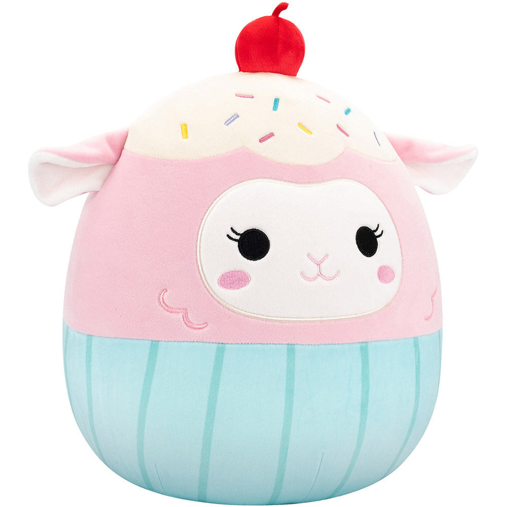 Внешний вид Мягкая игрушка SQUISHMALLOWS Ягненок Лала 30 см (SQER01265)