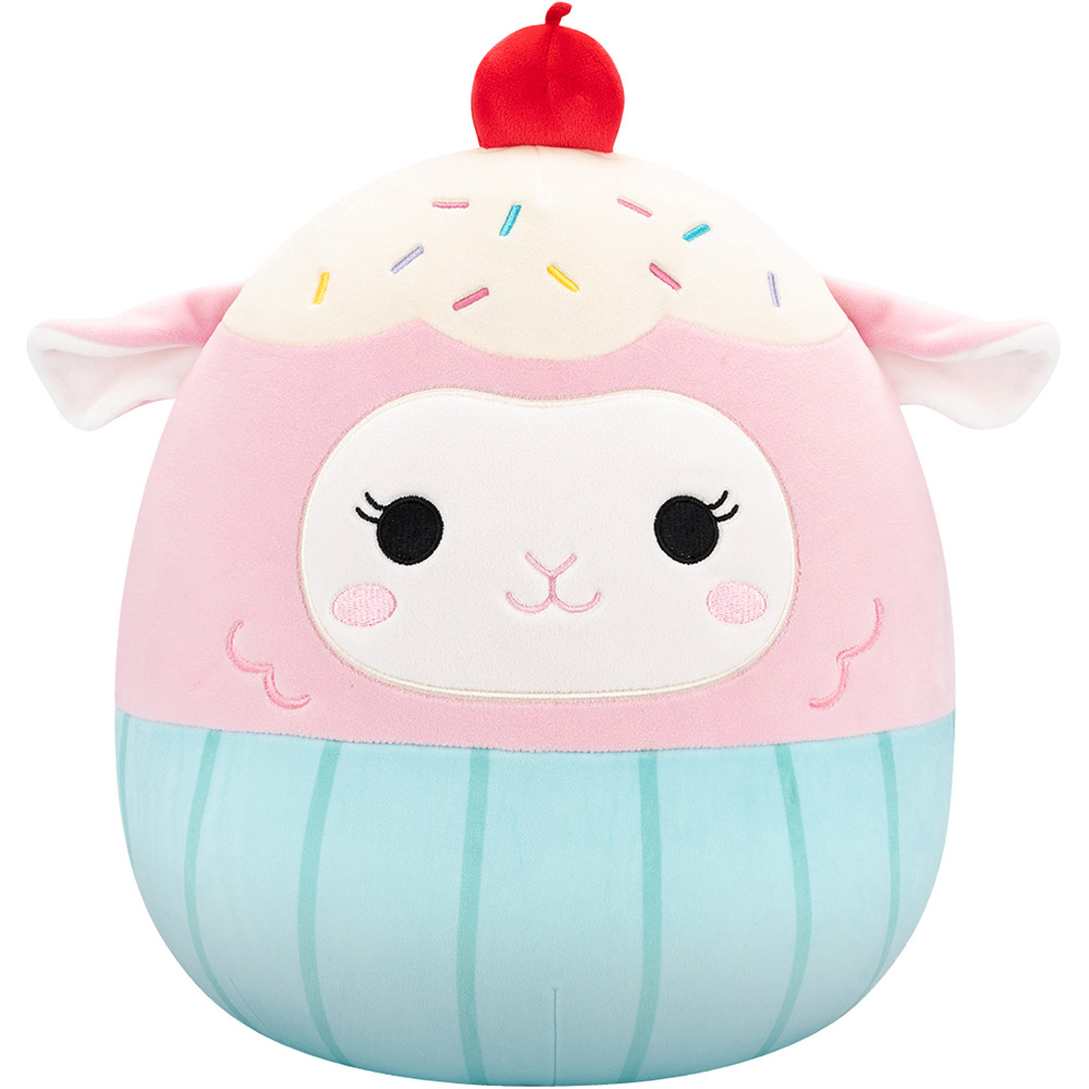 Мягкая игрушка SQUISHMALLOWS Ягненок Лала 30 см (SQER01265)