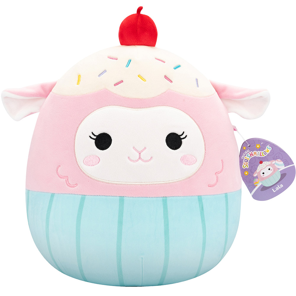 Фото Мягкая игрушка SQUISHMALLOWS Ягненок Лала 30 см (SQER01265)