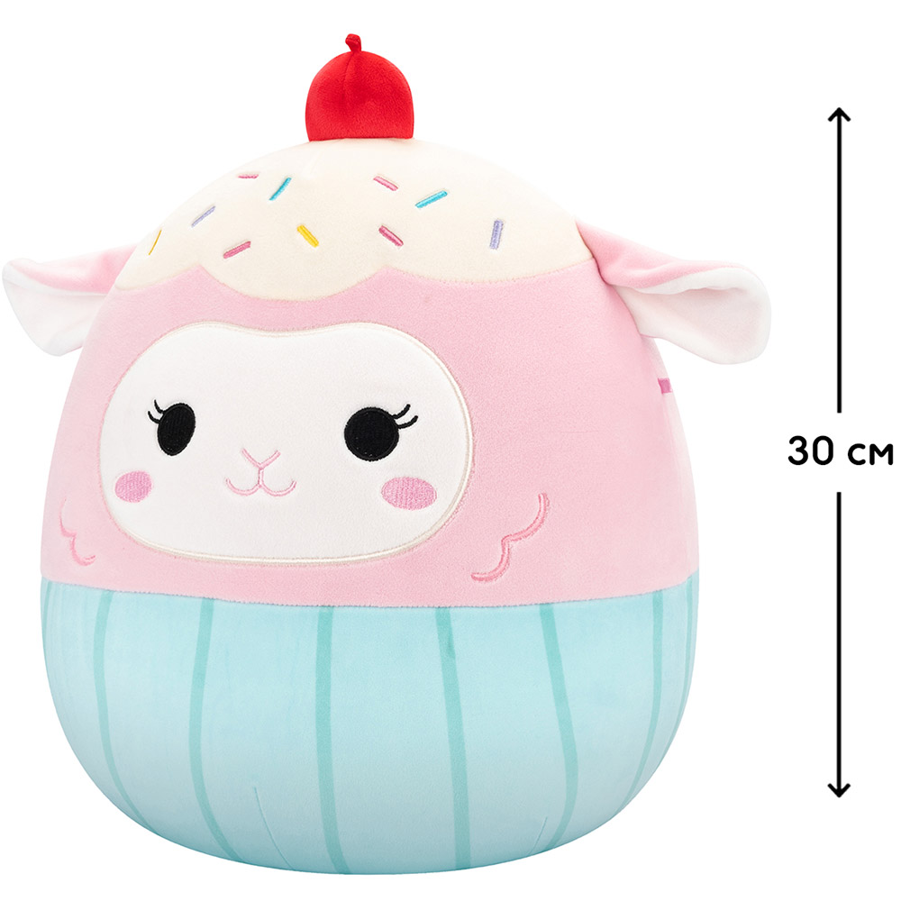 Мягкая игрушка SQUISHMALLOWS Ягненок Лала 30 см (SQER01265) Тип игрушки животное