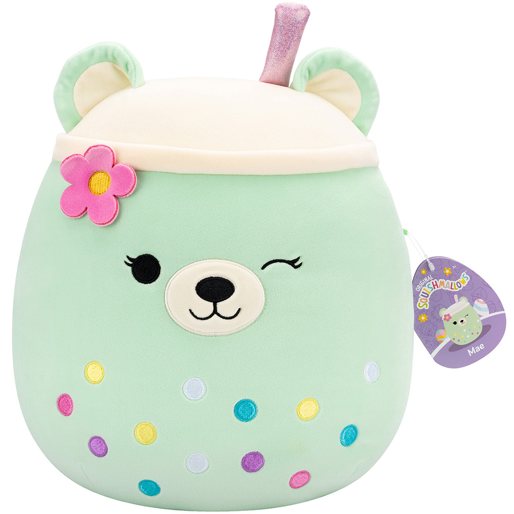 Фото Мягкая игрушка SQUISHMALLOWS Мятный Ведмежонок 30 см (SQER01266)