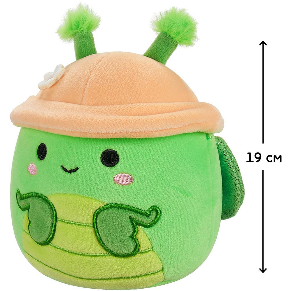 Внешний вид Мягкая игрушка SQUISHMALLOWS Богомол Трентон в шляпе 19 см (SQER01217)