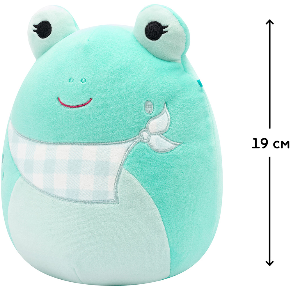 Внешний вид Мягкая игрушка SQUISHMALLOWS Жабка Нови 19 см (SQER01230)