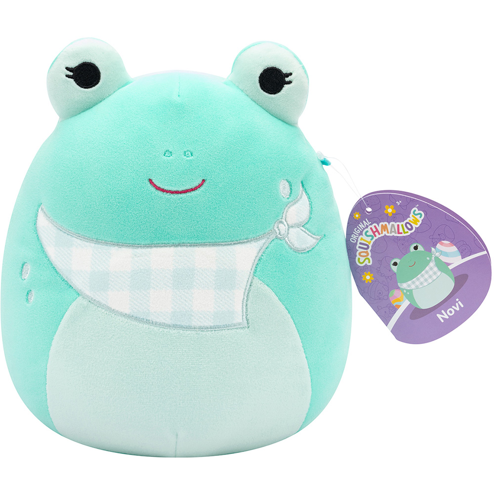 Фото Мягкая игрушка SQUISHMALLOWS Жабка Нови 19 см (SQER01230)