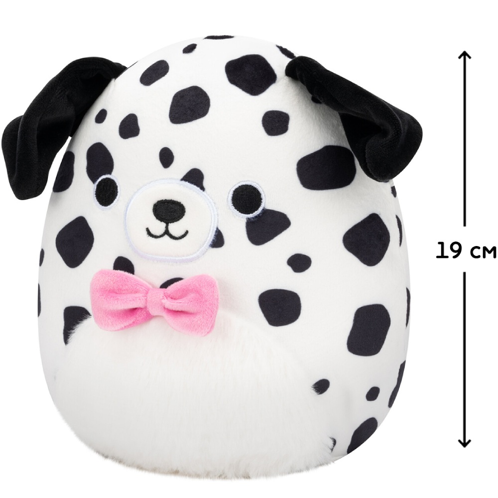 Зовнішній вигляд М'яка іграшка Squishmallows Далматинець Дастін (SQCR07942)