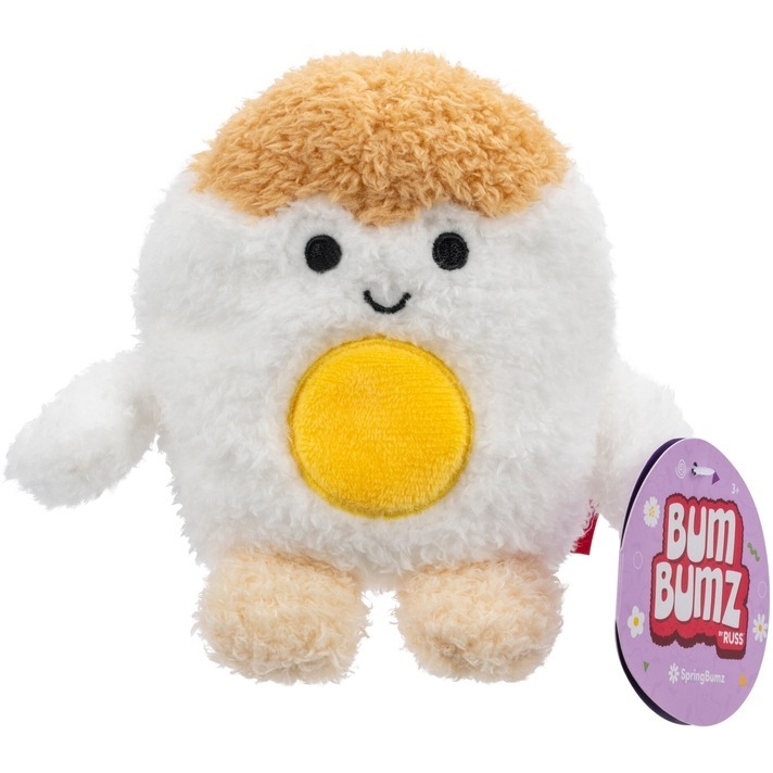 М'яка іграшка BUMBUMZ SpringBumz Яйце Ітан 19 см (RBBZ00101) Матеріал плюш
