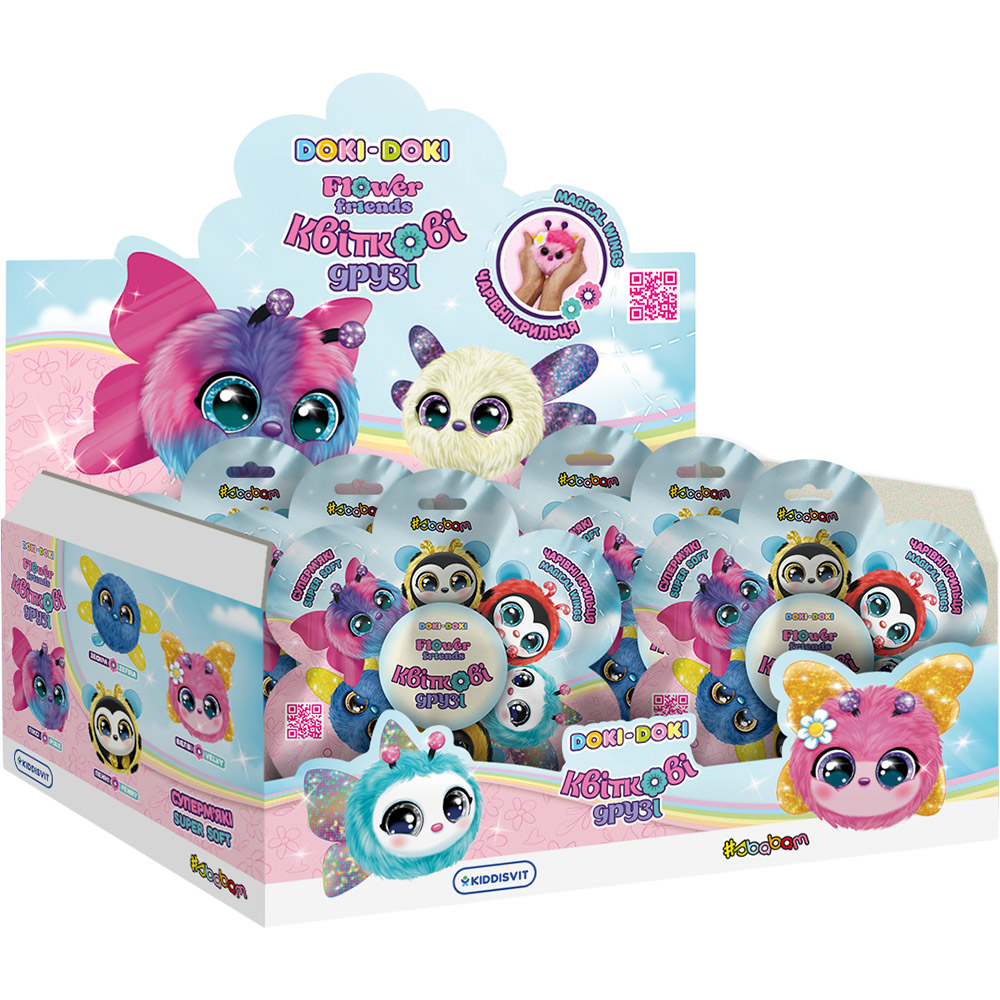 Мягкая игрушка-сюрприз #SBABAM Doki Doki Цветочные друзья (22/CN25) Материал полиэстер