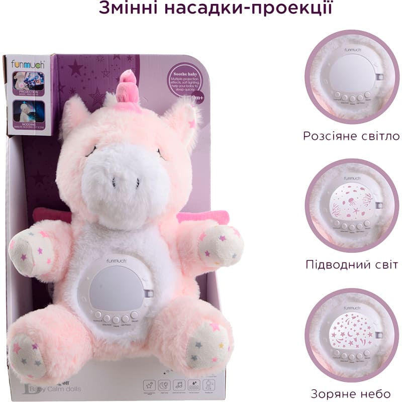 Игрушка-ночник FUNMUCH Единорожка (FM666-74) Тип игрушки животное