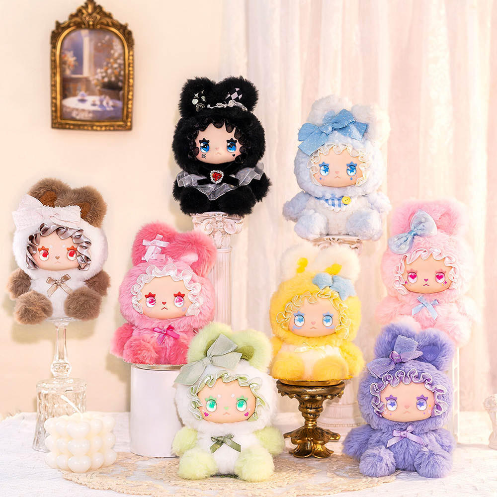 Мягкая игрушка-сюрприз POP TOPLucky Emma Lovely Emma Зайки (MJ-000090) Дополнительно в комплекте: 1 мягкая игрушка-сюрприз с кольцом, коллекционная карточка