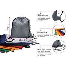 Сумка для взуття SOFT ME SportBagGo Blue (30080305-03) Сумка для взуття SOFT ME SportBagGo Blue (30080305-03)