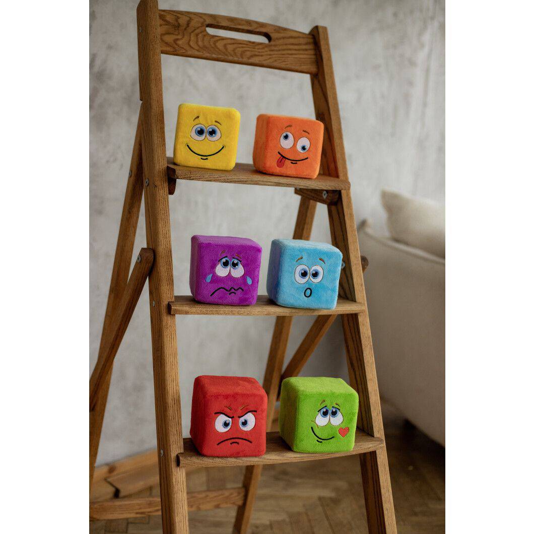 М'яка іграшка TIGRES Емоджики 6 шт (ІГ-0180) Матеріал пінополіуретан