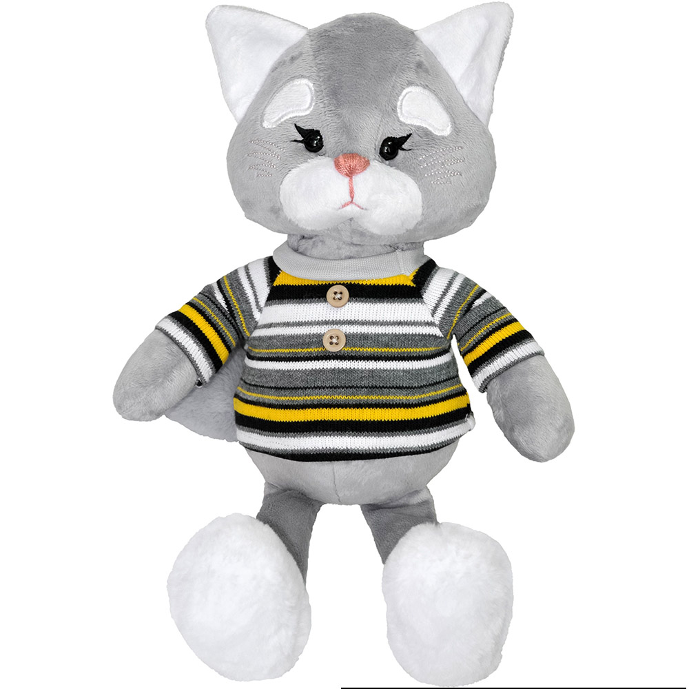 М'яка іграшка TIGRES Кішечка в одязі Лейла (КО-0081)