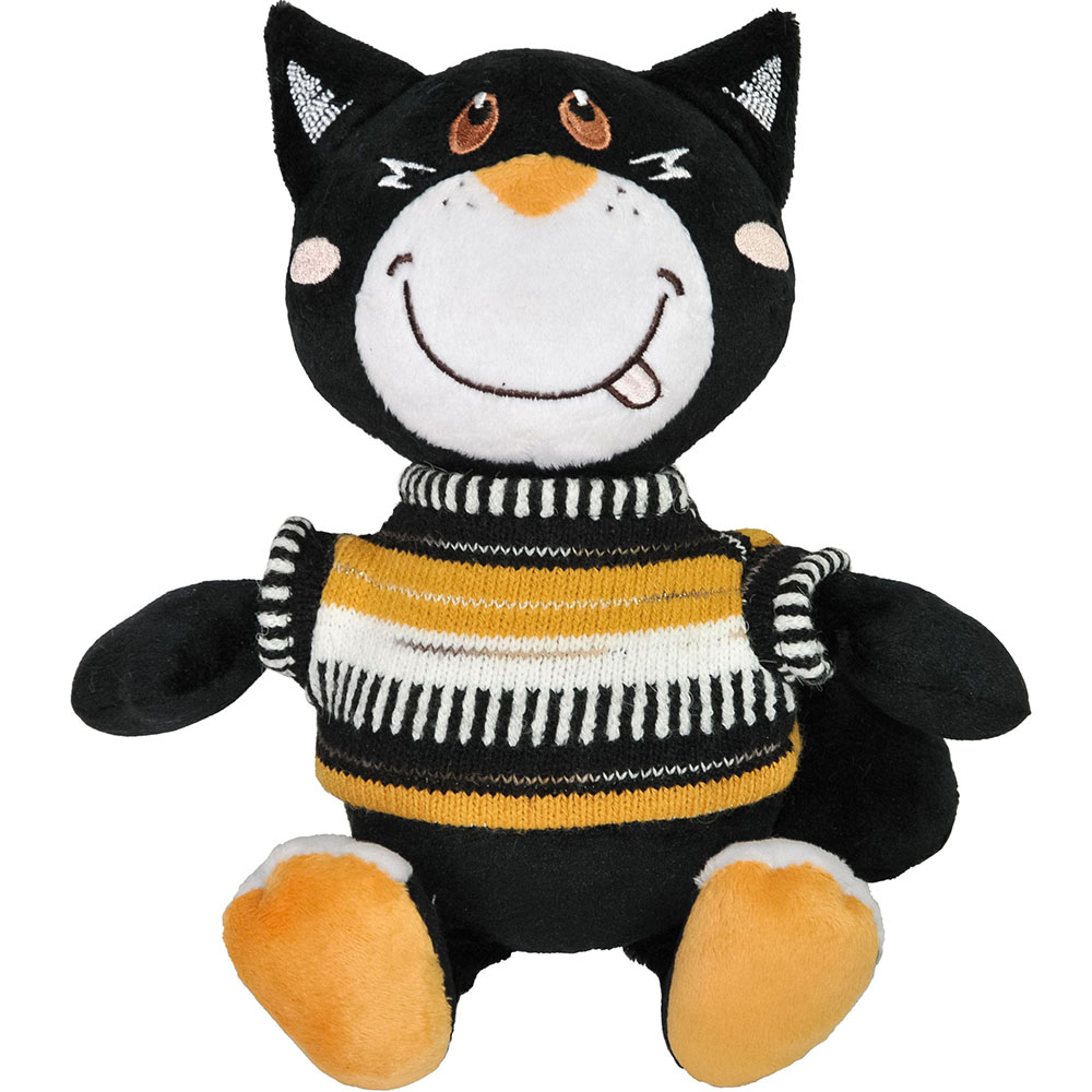 М'яка іграшка TIGRES Іграшка Котик в одязі Блеккі (КО-0079)