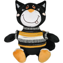 М'яка іграшка TIGRES Іграшка Котик в одязі Блеккі (КО-0079)